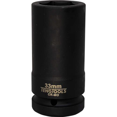 Teng 1in Dr. Deep Impact Socket 33mm Din