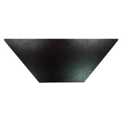 Teng Black Corner Display Shelf (200 x 1000mm)