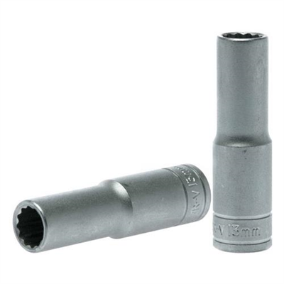 Teng 1/2in Dr. Deep Socket 13mm 12Pnt