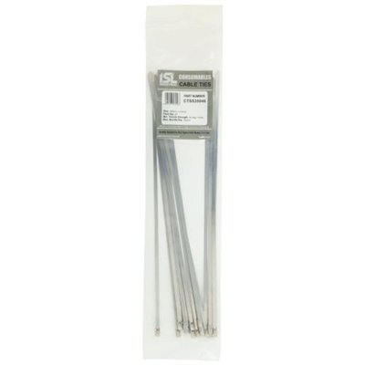 ISL 350 x 4.6mm 316 Stainless Cable Tie - 20pk