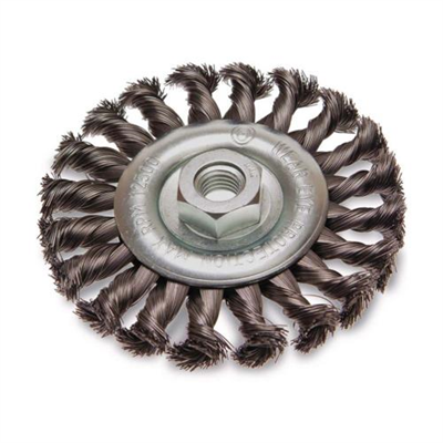 ITM Twist Knot Wheel Brush Steel 200mm