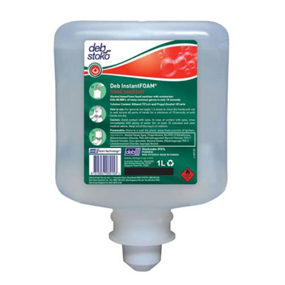 Deb InstantFOAM Alcohol Hand Sanitiser 1L
