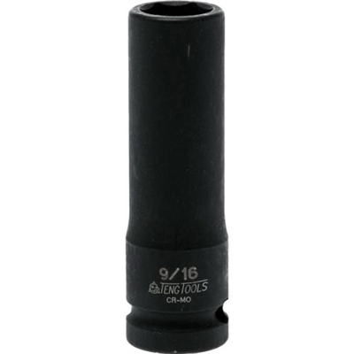Teng 1/2in Dr. Deep Impact Socket 9/16in