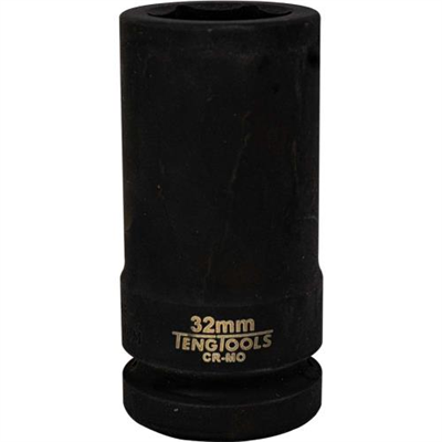 Teng 1in Dr. Deep Impact Socket 32mm Din