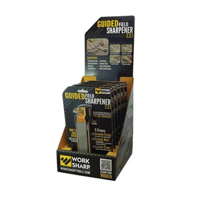 Worksharp Guided Field Knife Sharpener Merchandiser