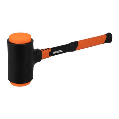 Groz Deadblow Hammer 45oz with Polyurethane Head